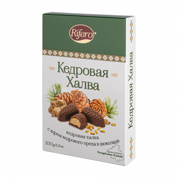 №1 Риф и ко Конфеты "Кедровая халва" 100г   в Балашове
