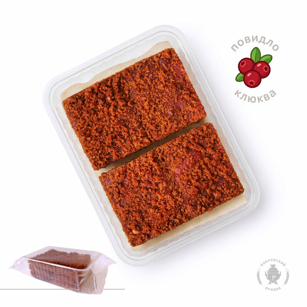 №3 Пряник 400г с фруктовой начинкой Клюква  в Балашове