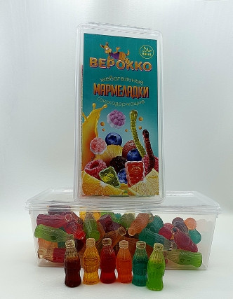  Жевательный мармелад Бутылочки Кола, 250г      в Балашове