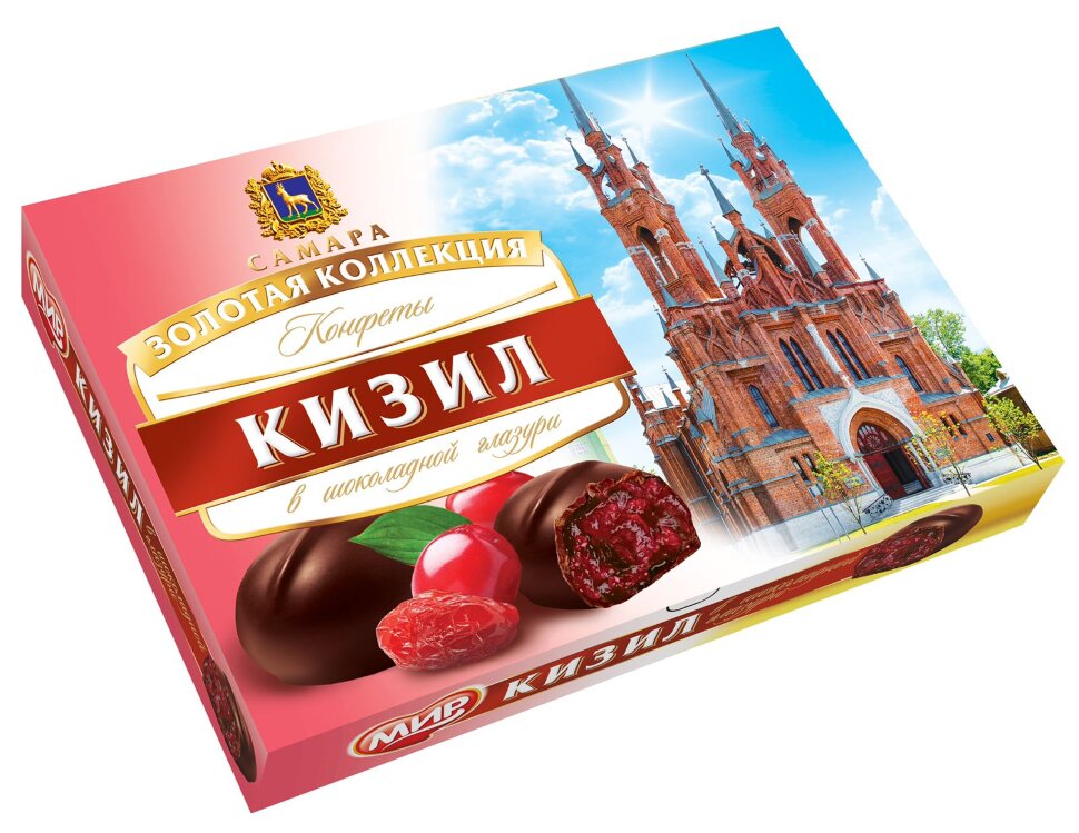  КФ МИР Кизил в шоколадной глазури 160г в Балашове