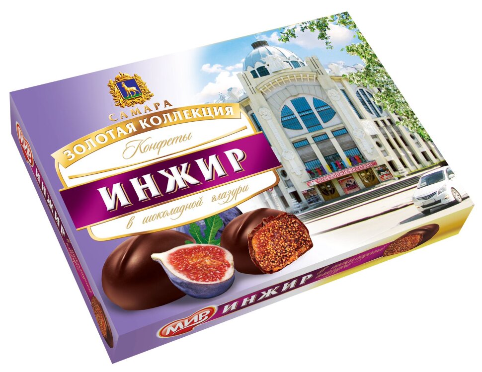  КФ МИР Инжир в шоколадной глазури 160г в Балашове